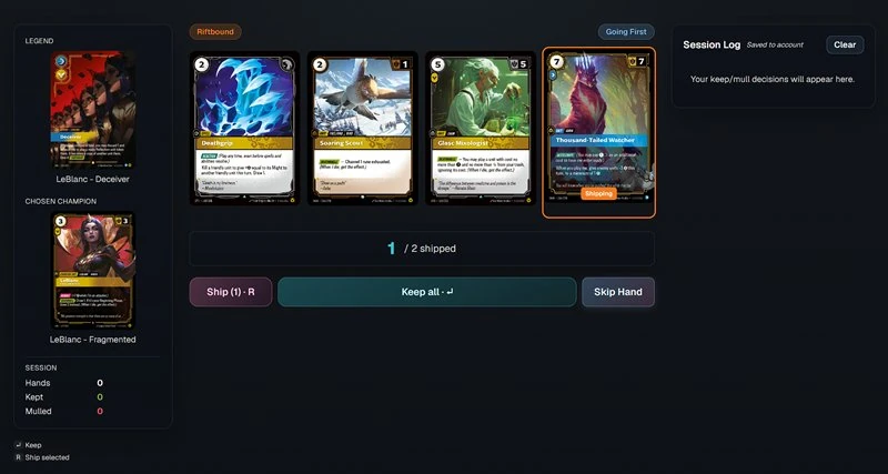 Mulligan Trainer product screenshot